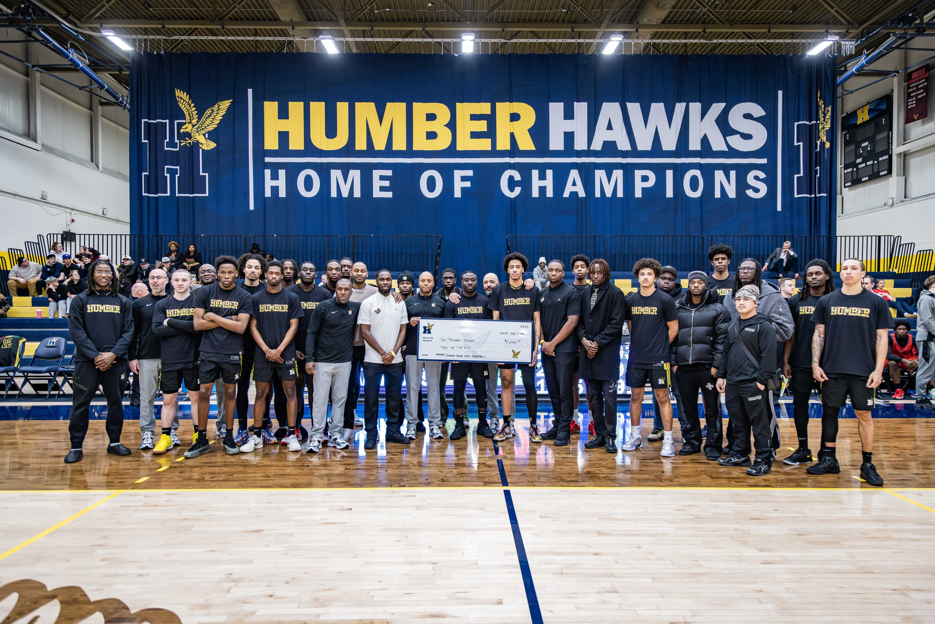 Community supporters gathered during a RecInDa6ix public event